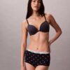 Cueca Boyshort com logótipo icónico Cueca Boyshort com logótipo icónico