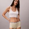 Cueca Boyshort com logótipo icónico Cueca Boyshort com logótipo icónico