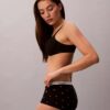 Cueca Boyshort com logótipo icónico Cueca Boyshort com logótipo icónico