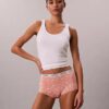 Cueca Boyshort com logótipo icónico Cueca Boyshort com logótipo icónico
