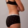 Cueca Boyshort com logótipo icónico Cueca Boyshort com logótipo icónico