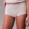 Cueca Boyshort com logótipo icónico Cueca Boyshort com logótipo icónico