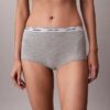 Cueca Boyshort com logótipo icónico Cueca Boyshort com logótipo icónico