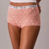Cueca Boyshort com logótipo icónico Cueca Boyshort com logótipo icónico