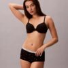 Cueca Boyshort com logótipo icónico Cueca Boyshort com logótipo icónico