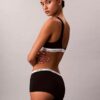 Cueca Boyshort com logótipo icónico Cueca Boyshort com logótipo icónico