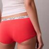 Cueca Boyshort com logótipo icónico