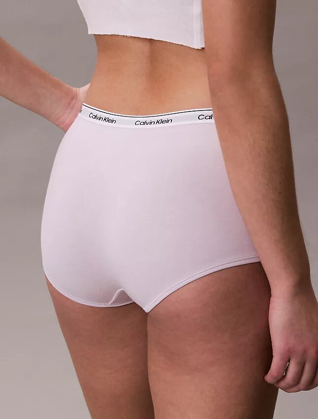 Cueca Boyshort com logótipo icónico Cueca Boyshort com logótipo icónico