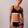 Cueca Boyshort com logótipo icónico Cueca Boyshort com logótipo icónico