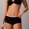 Cueca Boyshort com logótipo icónico Cueca Boyshort com logótipo icónico