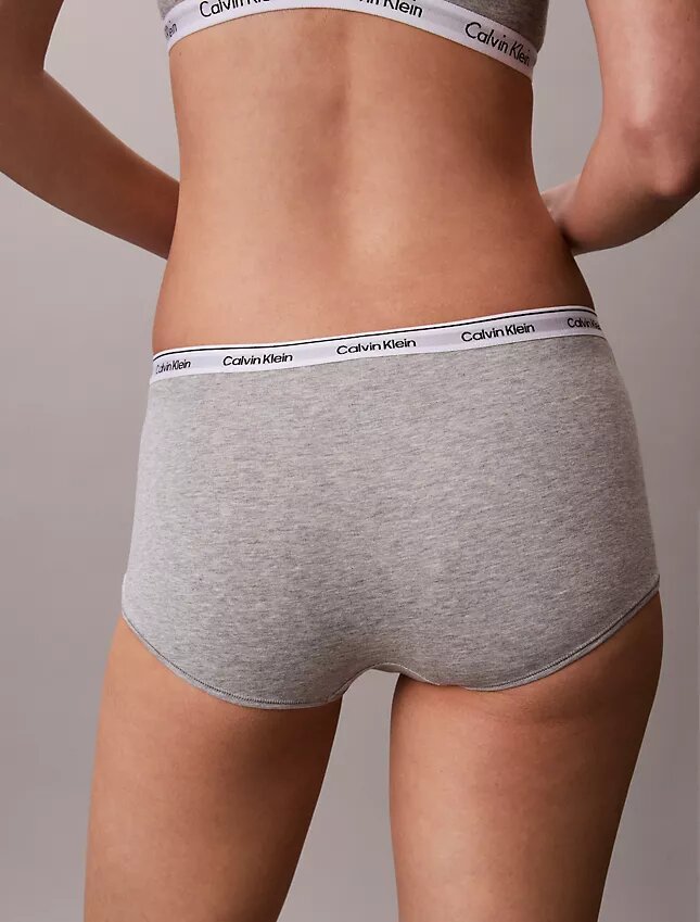 Cueca Boyshort com logótipo icónico Cueca Boyshort com logótipo icónico