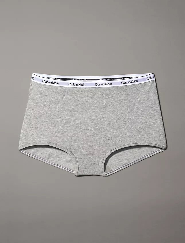 Cueca Boyshort com logótipo icónico Cueca Boyshort com logótipo icónico
