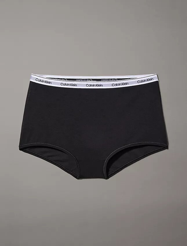 Cueca Boyshort com logótipo icónico Cueca Boyshort com logótipo icónico