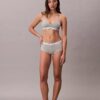 Cueca Boyshort em mistura de algodão e Modal
