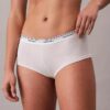 Cueca Boyshort em mistura de algodão e Modal