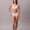 Cueca Boyshort em mistura de algodão e Modal
