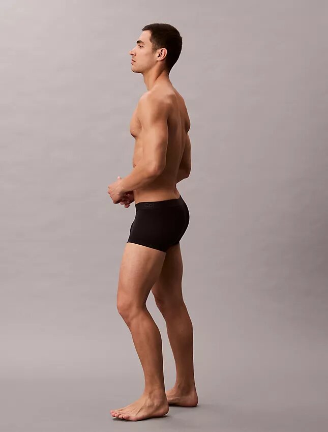 Cueca Ck Black Trunk Cueca Ck Black Trunk