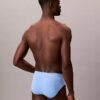 Cueca de algodão Cotton Stretch com Monogram gráfico, embalagem de 3 unidades Cueca de algodão Cotton Stretch com Monogram gráfico, embalagem de 3 unidades