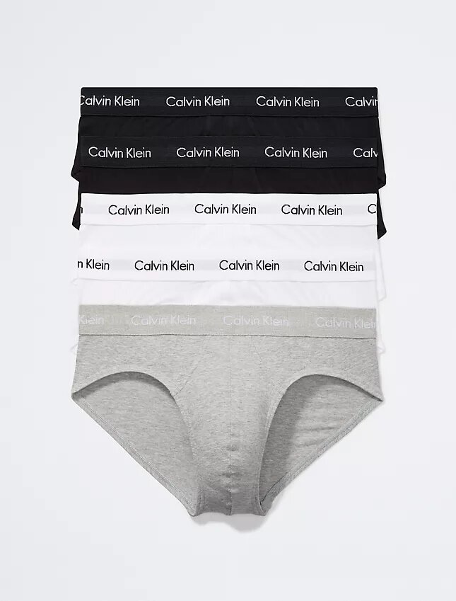 Cueca de cintura baixa em Cotton Stretch, embalagem de 5 unidades Cueca de cintura baixa em Cotton Stretch, embalagem de 5 unidades