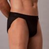 Cueca desportiva em renda de microfibra Cueca desportiva em renda de microfibra