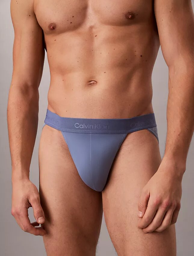 Cueca desportiva em renda de microfibra Cueca desportiva em renda de microfibra