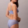 Cueca Hipster em microfibra elástica com renda Cueca Hipster em microfibra elástica com renda