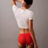 Cueca Hipster em Renda com Logótipo Icon