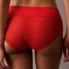 Cueca Hipster em Renda com Logótipo Icon