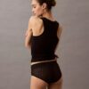 Cueca Hipster em Renda com Logótipo Icon