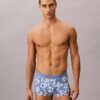 Cueca Low Rise Trunk com estampado preto CK Black Cueca Low Rise Trunk com estampado preto CK Black