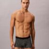 Cueca Low Rise Trunk com estampado preto CK Black Cueca Low Rise Trunk com estampado preto CK Black
