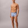 Cueca Low Rise Trunk com estampado preto CK Black Cueca Low Rise Trunk com estampado preto CK Black
