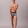 Cueca Low Rise Trunk com estampado preto CK Black Cueca Low Rise Trunk com estampado preto CK Black