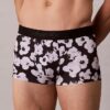 Cueca Low Rise Trunk com estampado preto CK Black Cueca Low Rise Trunk com estampado preto CK Black