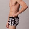 Cueca Low Rise Trunk com estampado preto CK Black Cueca Low Rise Trunk com estampado preto CK Black