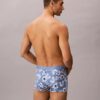 Cueca Low Rise Trunk com estampado preto CK Black Cueca Low Rise Trunk com estampado preto CK Black
