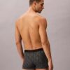 Cueca Low Rise Trunk com estampado preto CK Black Cueca Low Rise Trunk com estampado preto CK Black