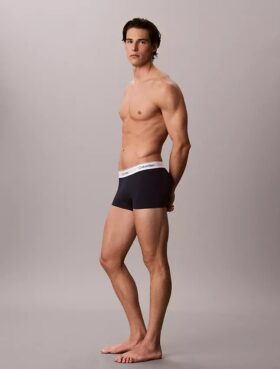 Cueca Low Rise Trunk em algodão Cotton Stretch Icon
