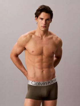 Cueca Low Rise Trunk em microfibra elástica