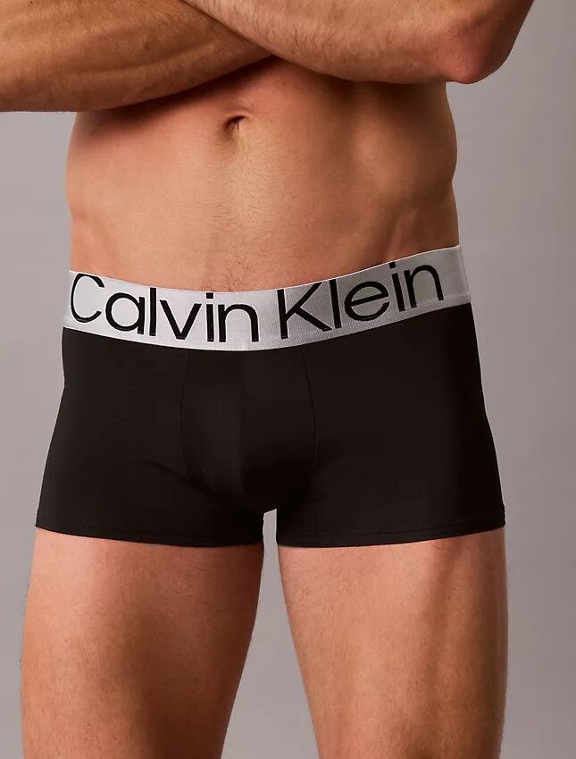 Cueca Low Rise Trunk em microfibra elástica Cueca Low Rise Trunk em microfibra elástica