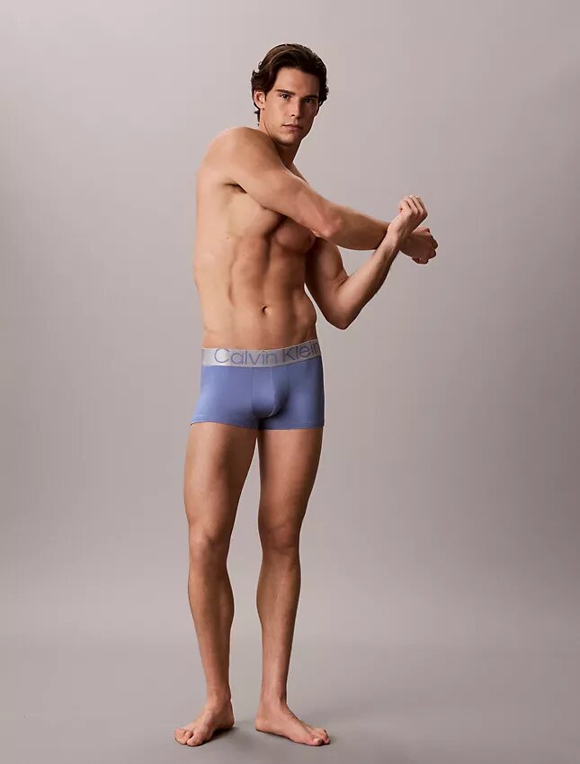 Cueca Low Rise Trunk em microfibra elástica Cueca Low Rise Trunk em microfibra elástica