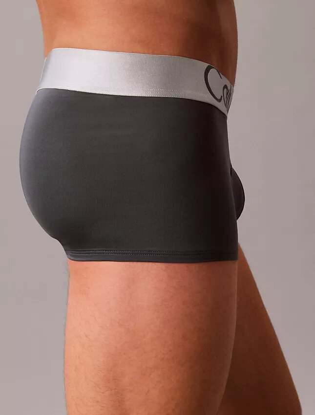 Cueca Low Rise Trunk em microfibra elástica Cueca Low Rise Trunk em microfibra elástica