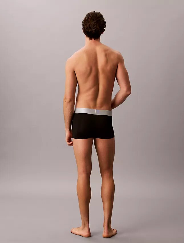 Cueca Low Rise Trunk em microfibra elástica Cueca Low Rise Trunk em microfibra elástica