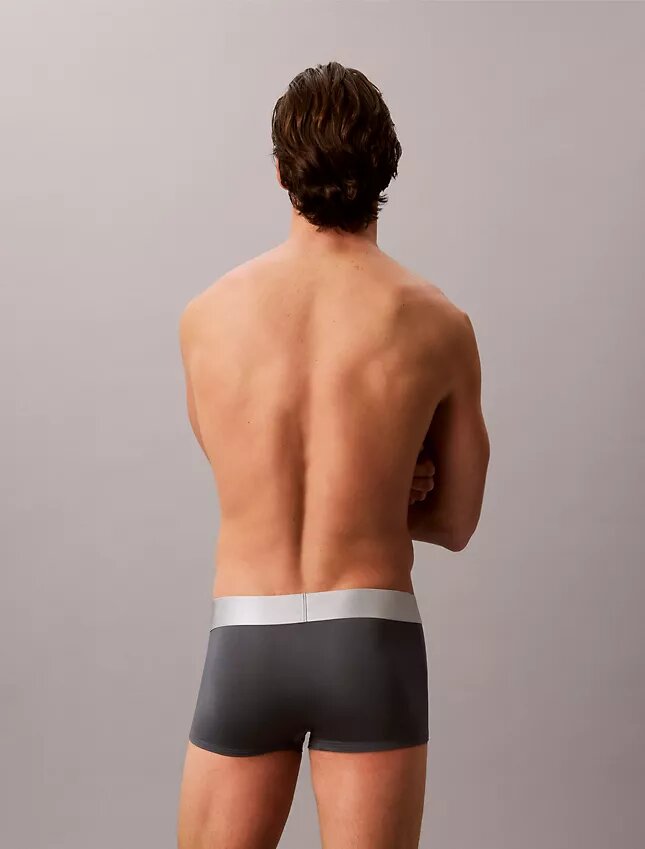 Cueca Low Rise Trunk em microfibra elástica Cueca Low Rise Trunk em microfibra elástica