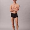 Cueca Low Rise Trunk em microfibra elástica com Monogram gráfico Cueca Low Rise Trunk em microfibra elástica com Monogram gráfico
