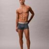 Cueca Low Rise Trunk em microfibra escovada elástica Cueca Low Rise Trunk em microfibra escovada elástica