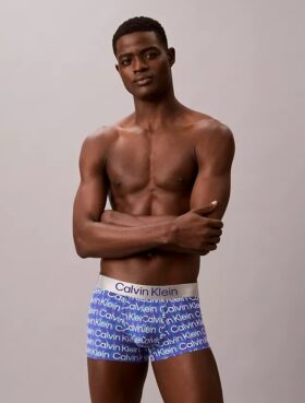 Cueca Low Rise Trunk em microfibra escovada elástica