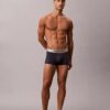 Cueca Low Rise Trunk em microfibra escovada elástica Cueca Low Rise Trunk em microfibra escovada elástica
