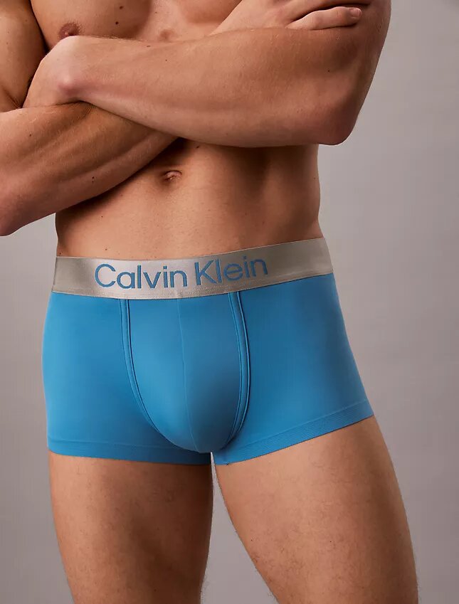 Cueca Low Rise Trunk em microfibra escovada elástica Cueca Low Rise Trunk em microfibra escovada elástica