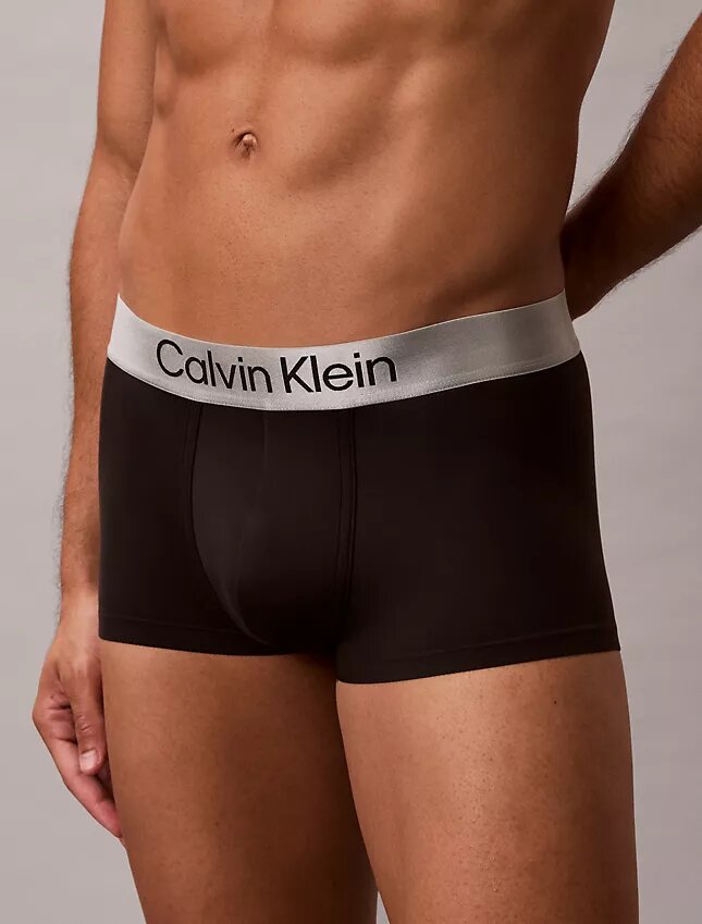 Cueca Low Rise Trunk em microfibra escovada elástica Cueca Low Rise Trunk em microfibra escovada elástica